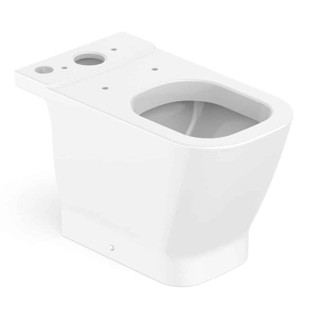 Bacia Para Caixa Com Saída Horizontal Gap Branco Brilhante B342235004 Roca