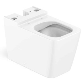 Bacia Para Caixa Com Saída Dual Rimless Square Branco Brilhante B342536000 Roca