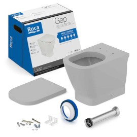 Kit Bacia Convencional E Itens De Instalação Gap Stone C323727012