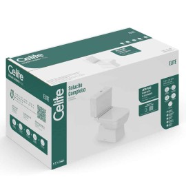 Kit De Bacia Com Caixa, Assento Termofixo E Complementos De Instalação Elite 1747230080300