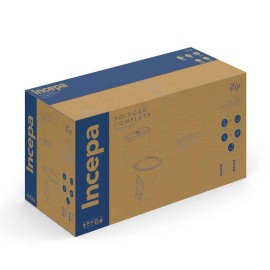 Kit De Bacia Com Caixa Acoplada 3/6L E Itens De Instalação Zip 1467230010100