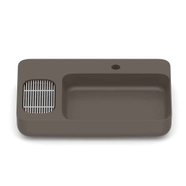 Cuba Apoio com Válvula Oculta 7/8" 600X420mm Infinity Café A327273668 Roca