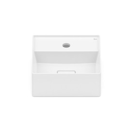 Cuba Apoio 300X300 Com Mesa T7 Terra Branco Matte A32787X620 Roca