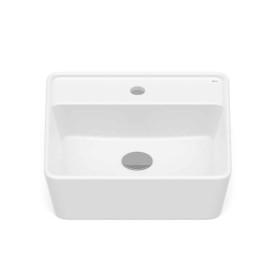 Cuba Apoio 420X420mm com Mesa Optica Cq42 Branco Matte A327B10628 Roca