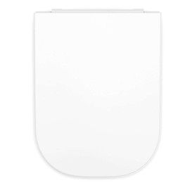 Assento Termofixo com Queda Amortecida Gap Branco Brilhante A801472004 Roca