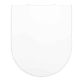 Assento Termofixo com Queda Amortecida Debba Round Branco Brilhante A801B22002 Roca