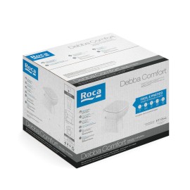 Kit Bacia Convencional Completo Assento Pp Debba Confort Branco Brilhante C329727016 Roca