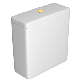 Caixa Acoplada Dual Flux (3 E 6L) Axis/Living/Piano/Polo/Quadra/Unic Deca Botao Gold CD.21F.GL.17 Caixa Acoplada Dual Flux (3 E 6L) Axis/Living/Piano/Polo/Quadra/Unic Deca Botao Gold CD.21F.GL.17