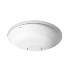 Cuba Slim Redonda de Embutir 30cm Branco Deca L.32030.17 Cuba Slim Redonda de Embutir 30cm Branco Deca L.32030.17