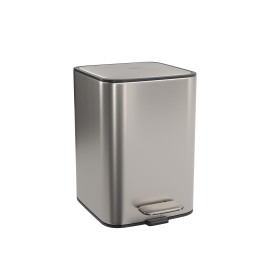 Lixeira Quadrada Inox com Pedal 5L Deca 1005.QUA.5.INX