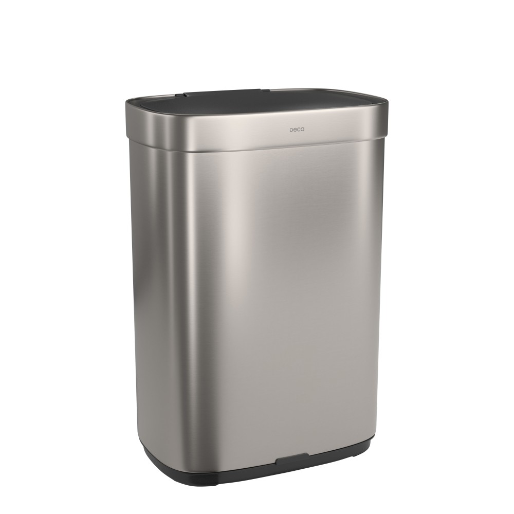 Lixeira Quadrada Inox com Sensor 50L Deca 1007.QUA.50.INX