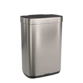 Lixeira Quadrada Inox com Sensor 50L Deca 1007.QUA.50.INX