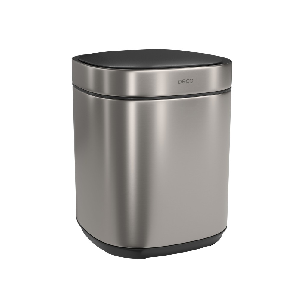  Lixeira Quadrada Inox com Sensor 8L Deca 1007.QUA.8.INX