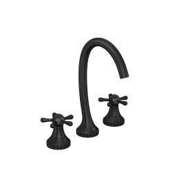 Misturador Lavatório Mesa Bica Alta Perola Black Matte Deca 1877.BL108.MT