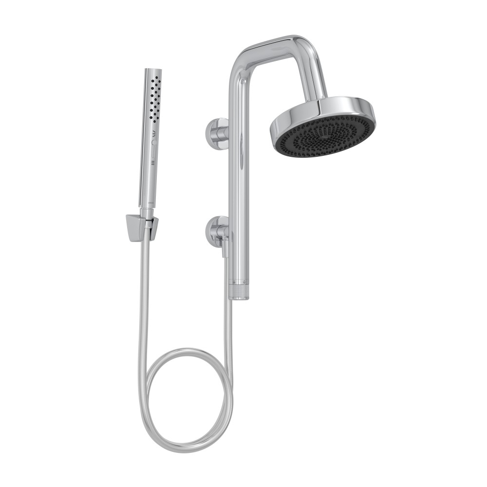 Chuveiro Select Eco Parede 16cm Redondo com Desviador Cromado Deca 1932.C.DES