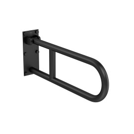 Barra de Apoio Lateral Articulada 60cm Conforto Black Matte Deca 2315.BL.060.MT