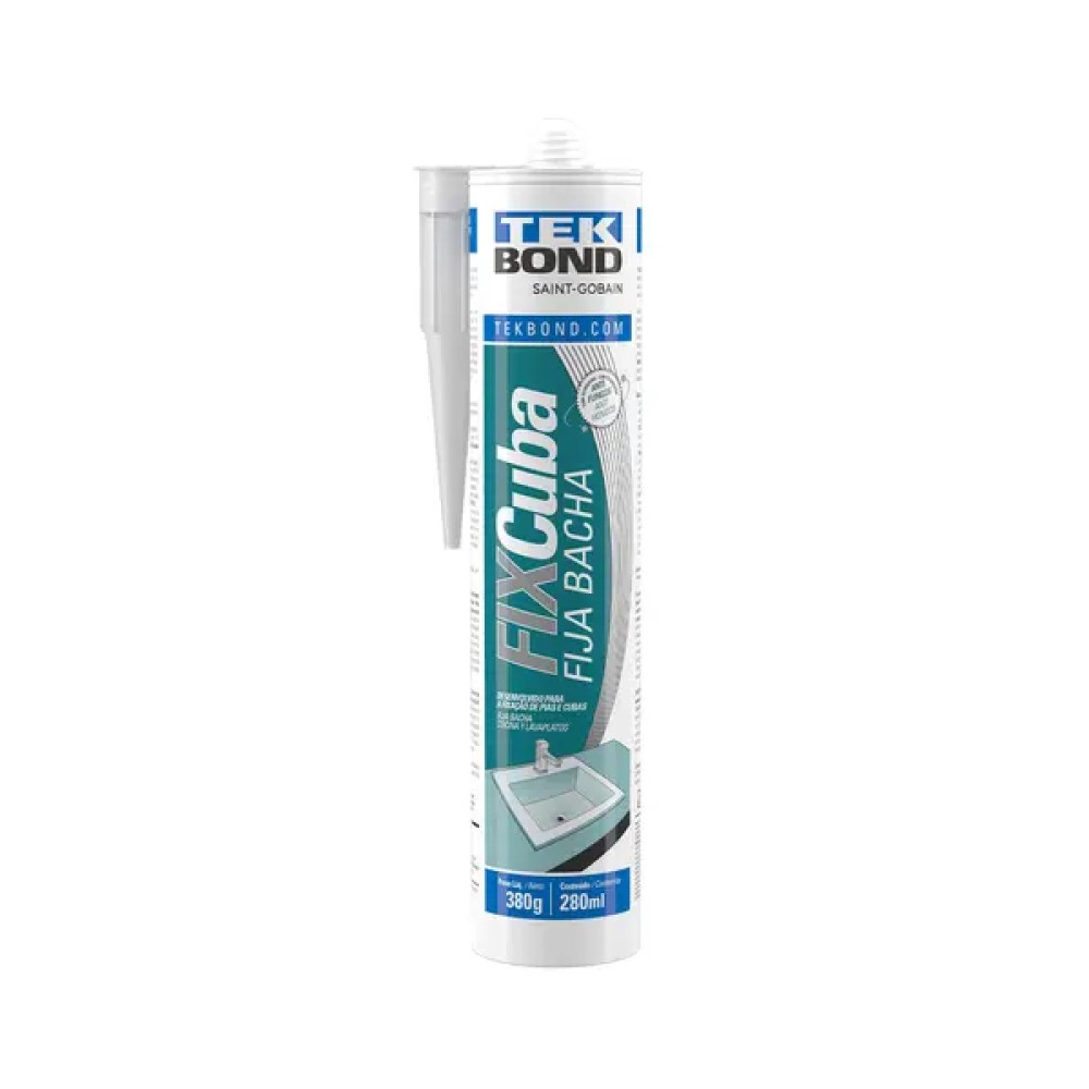 Adesivo FixCuba Branco 380g / 280ml Tekbond