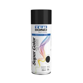 Tinta Spray Uso Geral Preto Brilhante 350ml / 250g Tekbond
