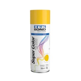 Tinta Spray Uso Geral Amarelo 350ml / 250g Tekbond