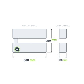 Toalheiro Térmico Smart Easy-II Prata 127V Thermolux