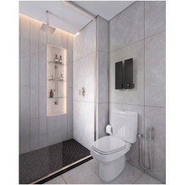 Toalheiro Térmico Smart Easy-II Preto 127V Thermolux