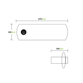 Toalheiro Térmico Smart One-S Prata 127V Thermolux