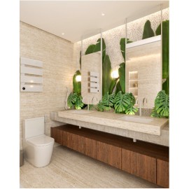 Toalheiro Térmico Smart Easy-IV Branco 220V Thermolux