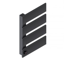 Toalheiro Térmico Smart Easy-IV Preto 220V Thermolux