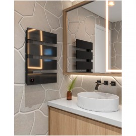 Toalheiro Térmico Smart Easy-IV Preto 220V Thermolux