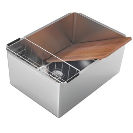 Tanque Jumbo Tramontina Acabamento Acetinado 106 L C/ Acessorios 94095/142