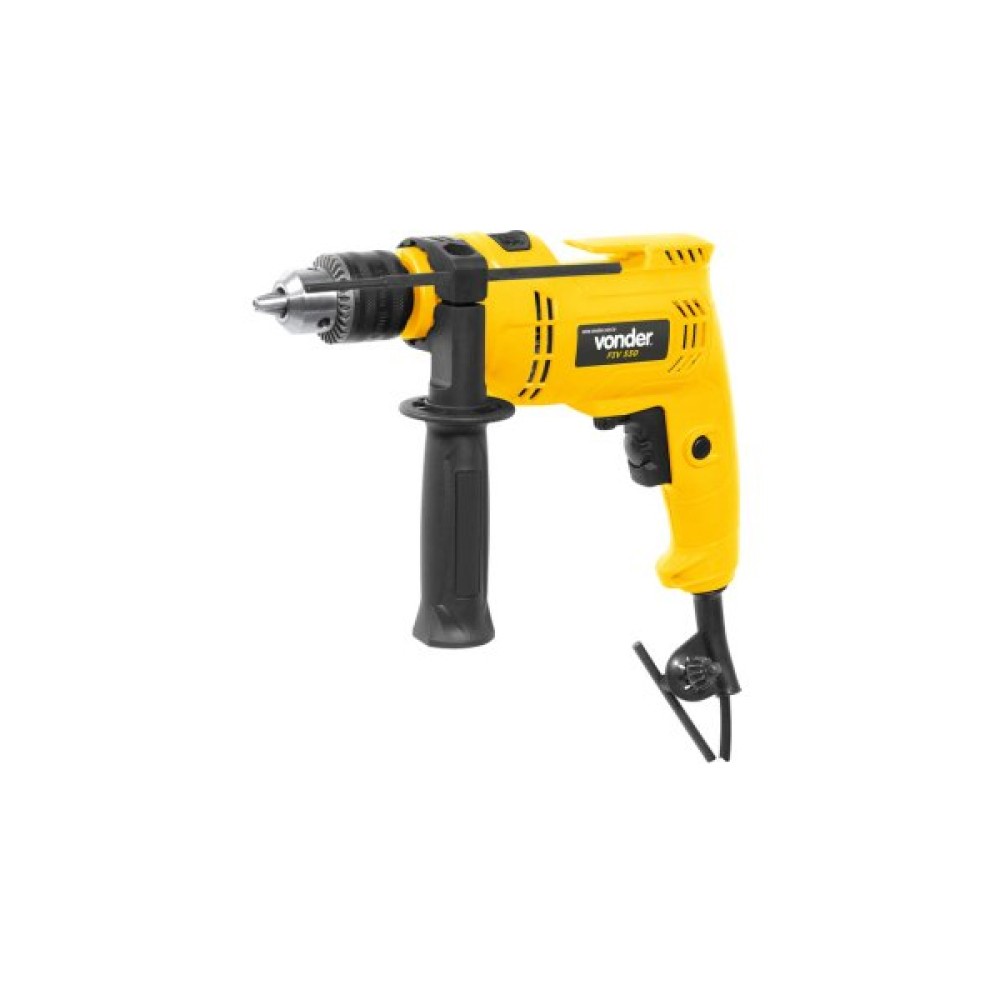 Furadeira/Parafusadeira  Vonder C/Impacto 1/2" FIV 550 127V 6001550127