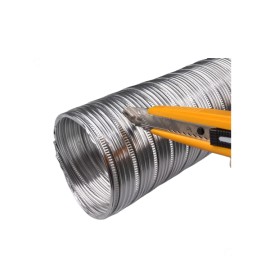 Duto Exaustão Flexível p/Aquecedor A Gás 80mmX5MT Westaflex Duto Exaustão Flexível p/Aquecedor A Gás 80mmX5MT Westaflex