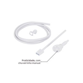 Chuveiro Elétrico Ducali Eletrônico Branco 220V/7500W Zagonel