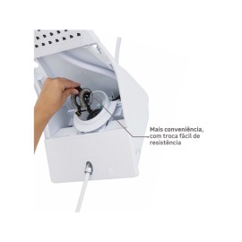 Chuveiro Elétrico Ducali Premium Eletrônico Branco 220V/7500W Zagonel