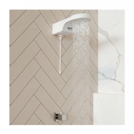 Chuveiro Elétrico FitPro Eletrônico Branco 220V/6800W Zagonel