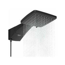 Chuveiro Elétrico Quadratta Eletrônico Preto 220V/7700W Zagonel