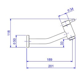 Torneira Longa Parede Link Deca 1178.C.LNK