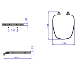 Assento Plastico Monte Carlo Deca AP.80.17