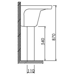 Coluna De Tanque Deca CT.25.17