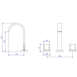 Misturador Lavatório Mesa Polo Deca 1877.C33