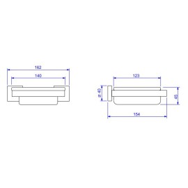 Saboneteira De Parede Com Louça Deca 2011.C83