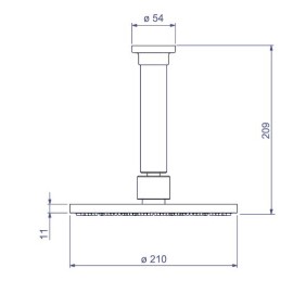 Chuveiro Aquamax Com Tubo Teto Deca 1998.C.TET