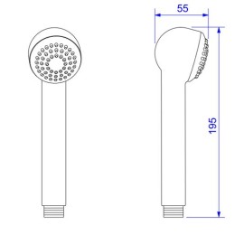 Ducha Manual Max Deca 4892.C