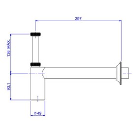 Sifão Para Lavatório 1x1.1/2 Deca 1680.C.100.112