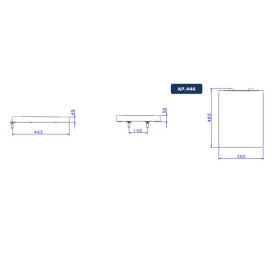 Assento termofixo C/Slow Close/Easy Clean Quadratta Deca AP.446.17