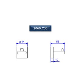 Cabide Polo Deca 2060.C33 Cabide Polo Deca 2060.C33