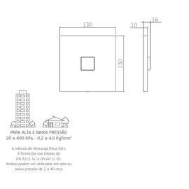 Kit Conversor Hydra Max p/ Hydra Slim Deca 4916.075