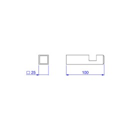 Cabide Deca Contemporânea 2060.C97