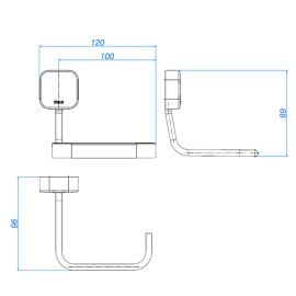 Saboneteira Parede Pix Deca 2010.C02