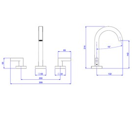 Misturador Lavatório Deca Mesa Soul 1877.C38